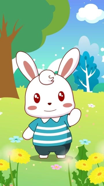 动画兔小贝:周末回家的兔小贝,有没有回家陪陪妈妈呢?有空常回家