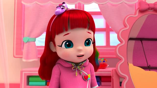 《彩虹宝宝合集》露露重新做了一对小帆,沾在小雪的鞋上好搭!