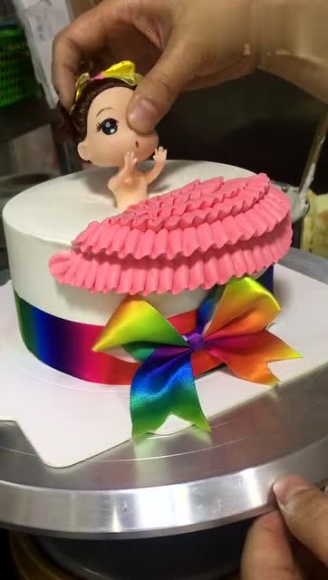 洋娃娃蛋糕,精致可爱