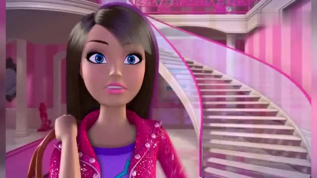 芭比之梦想豪宅:思佩排队去买明星门票,她不想和姐妹们一起去