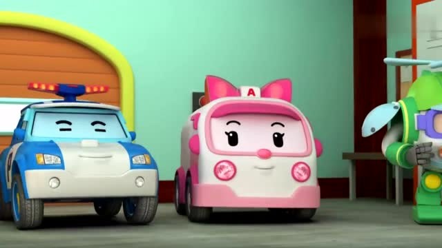 变形警车珀利:小娟决定最勇敢市民奖给威勒先生了