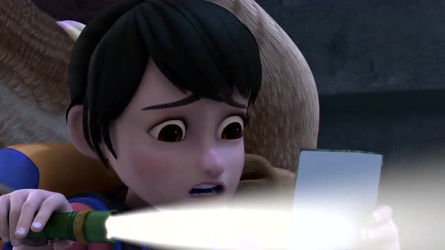 熊出没之探险日记:赵琳看到虎妞的照片,忍不住哭了