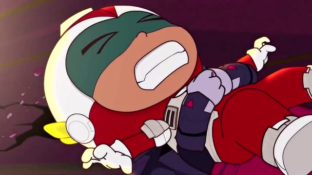 开心超人联盟:开心超人和变形怪决斗,好像不是对手啊!