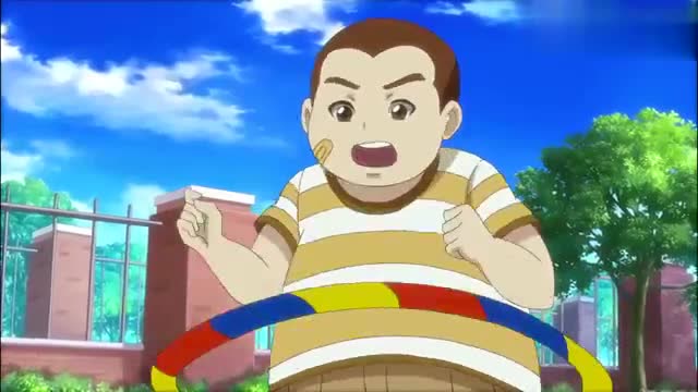 巴啦啦小魔仙:小龙练习呼啦圈被她嘲笑!经过他的努力已经很棒了