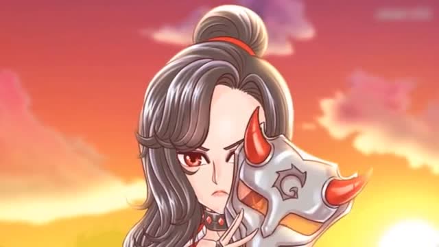 王者荣耀:阿珂继承兄长遗志,带上面具后真的美绝了!