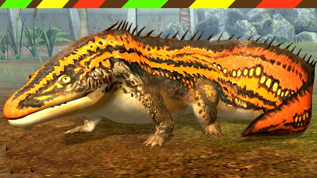 侏罗纪世界游戏 被压制的地蜥鳄 恐龙公园