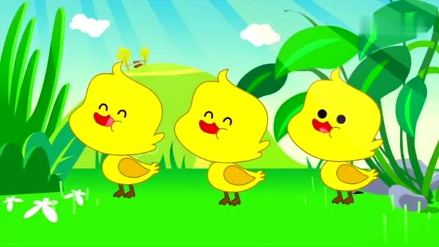 趣味早教动画小鸭子爱唱歌