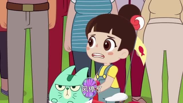 洛宝贝:菲儿天明学习滑板车技巧