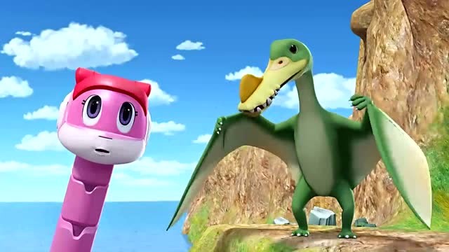 帮帮龙出动之恐龙探险队:不整齐的牙齿西阿翼龙