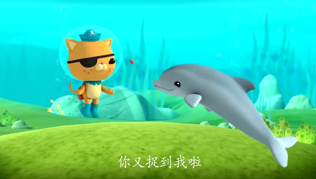 海底小纵队:呱唧照顾小海豚2