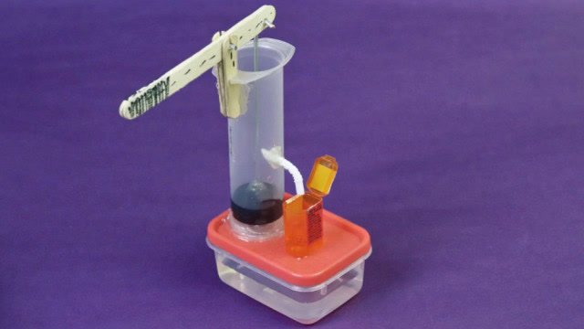 利用压水井的原理,自制一个简易迷你压水机,能做出来的都是大神