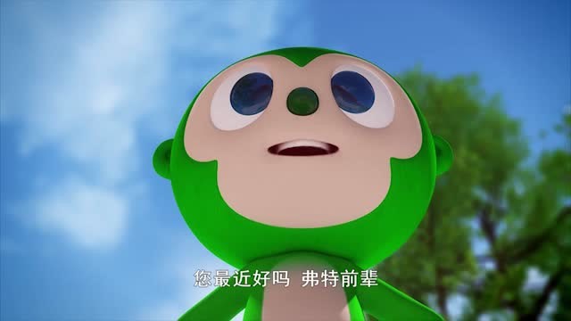 迷你特工队x:小杰寻找弗特,他发现弗特被拍在墙上