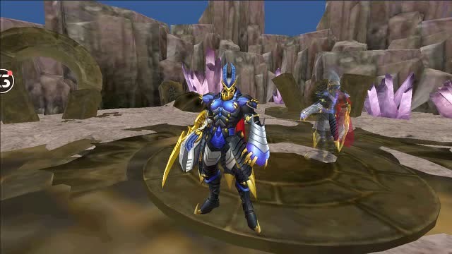 奥特曼传奇英雄:巴雷鲁巴尔坦星人对战怪兽哥莫拉