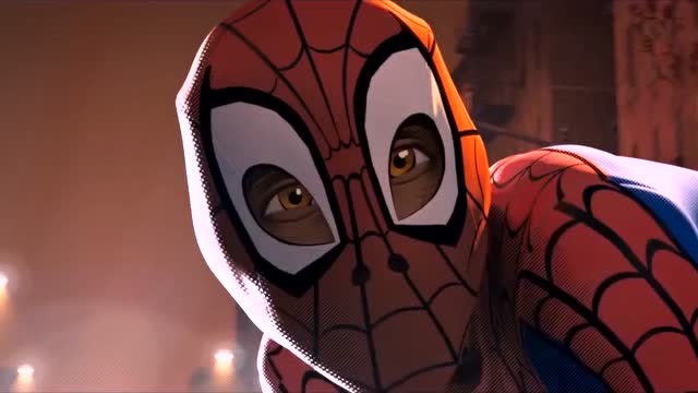 《蜘蛛侠:平行宇宙》这徘徊者太帅了,蜘蛛侠被追杀惨了!