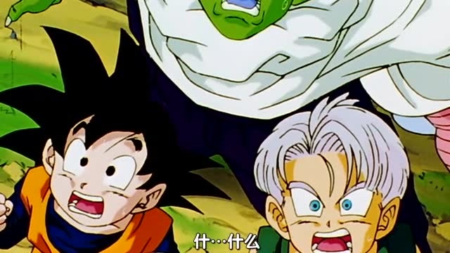 布欧向孙悟饭发动进攻,没想到却根本伤不到孙悟饭