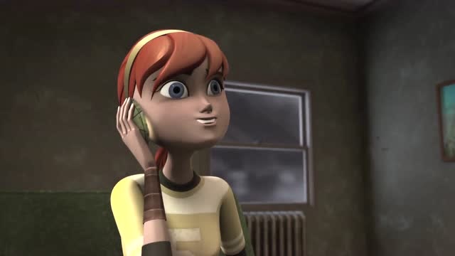 《忍者神龟》 凯西:我好像被困在巨型毛毛虫的体内了