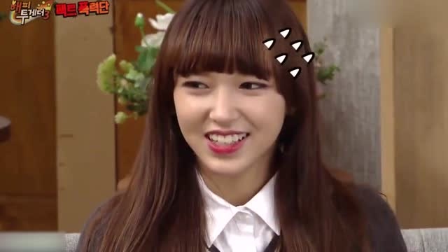 程潇在韩国节目中用中文撒娇,车银优不好意思的笑了!