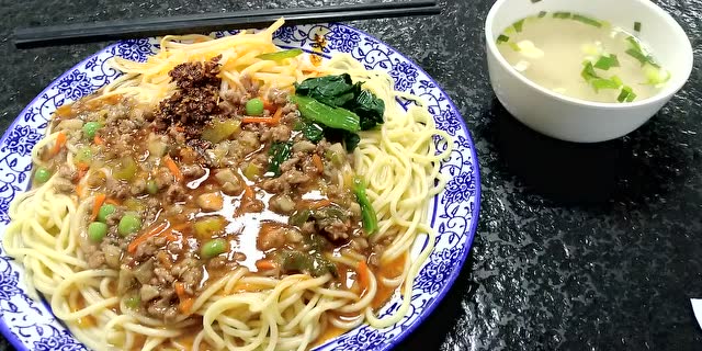 今天晚餐青海干拌