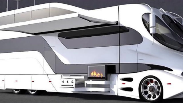 价值1700万的世界最贵房车,进到车内的一刻就明白这钱都花哪了!