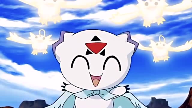 数码宝贝:古乐兽在唱歌,用自己的力量来进化