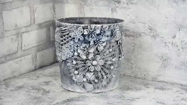 废旧油漆桶做成工业风花盆超惊艳