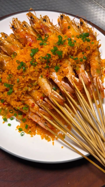 椒盐串串虾这样做您喜欢吗?