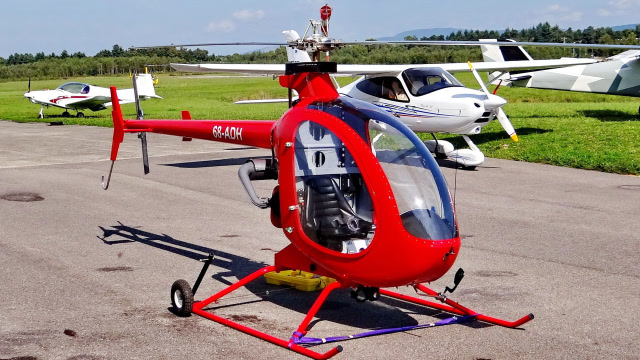 全球最小直升机,速度飞快仅116公斤重,38万就能开回家!