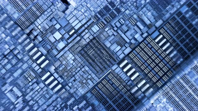 苹果a8芯片显微镜放大图