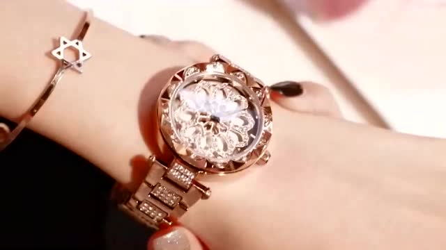 时来运转克罗心星空女表