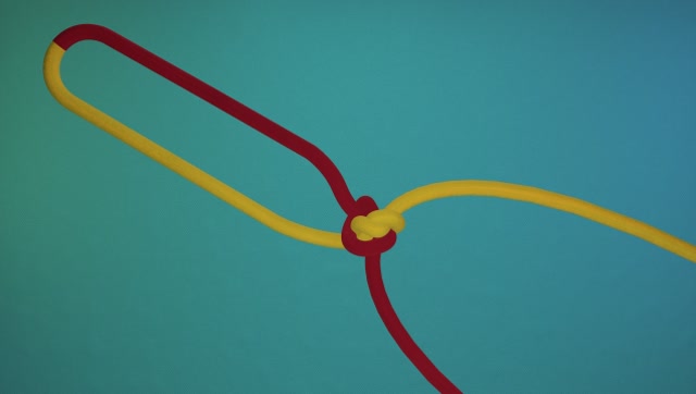 横向双联结如何编,零基础学习教程,中国结编绳入门编法