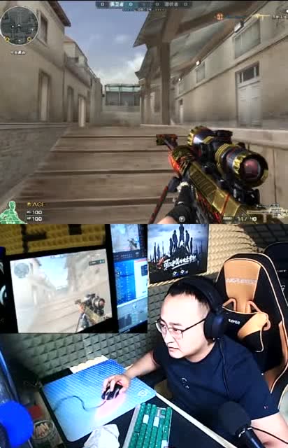 cf雅男:黑色城镇中路跳板直接瞬狙对面,这样是会没有朋友的