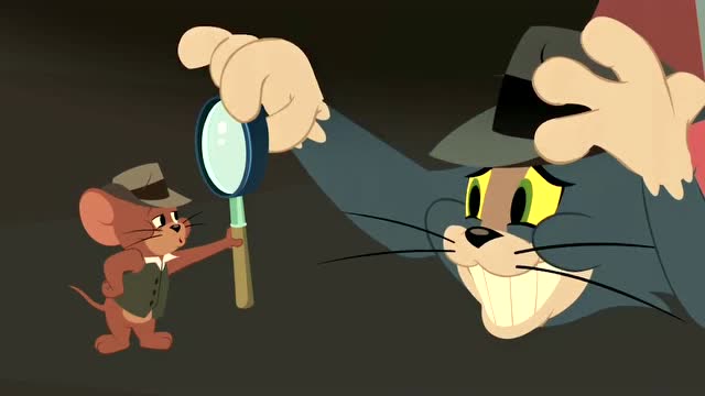 新猫和老鼠:汤姆和杰瑞吃完晚饭出发,猫鼠侦探出动