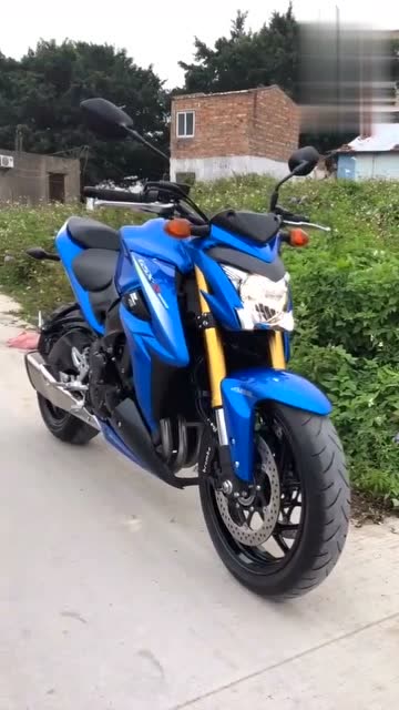 铃木摩托车户外展示声浪