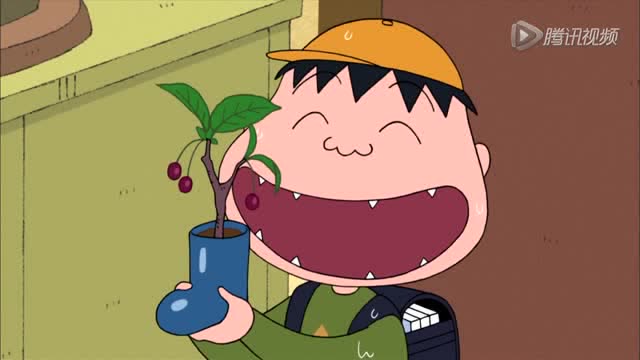 樱桃小丸子 :山田在雨靴里装些奇怪的东西妈妈都拿他没有办法!