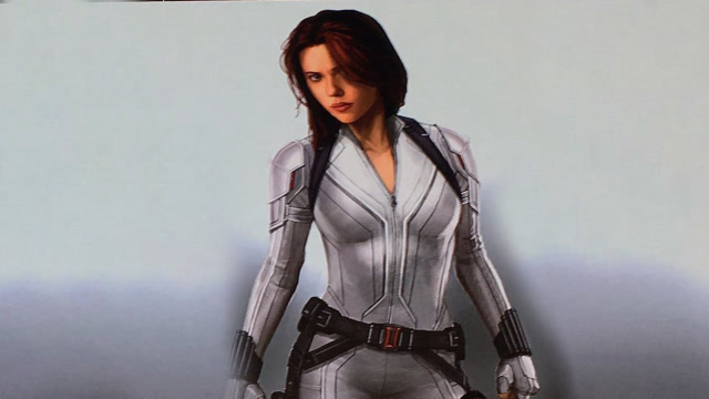 寡姐穿新衣!漫威晒黑寡妇白色战衣造型,似乎隐藏新故事?