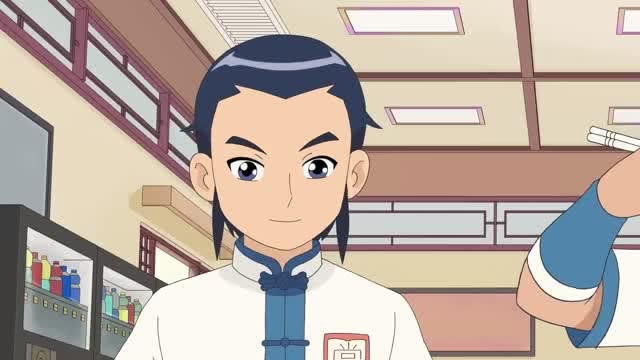 甜心格格:华伦把他的牛排分给武状元吃,他们是真正的好朋友