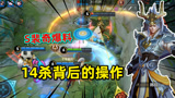 王者荣耀：白龙吟韩跳跳14杀，S裴奇偷偷揭晓居哥的真正实力！