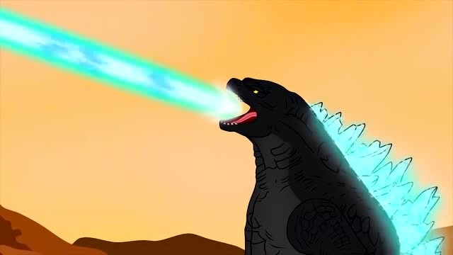 怪兽恐龙王国:恶龙能喷火球,将哥斯拉炸得一愣一愣的