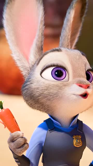活捉一只可爱的大眼兔,疯狂动物城我反正是爱了
