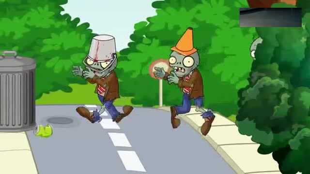 植物大战僵尸:弹簧僵尸很得意!