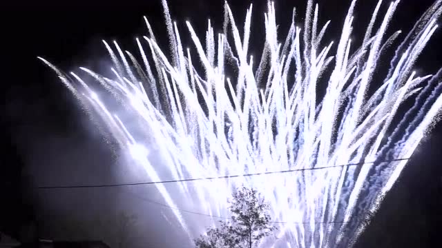 世纪红烟花焰火秀