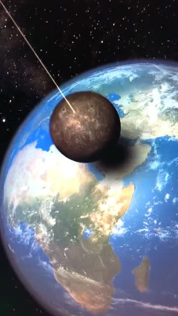 水星坠落地球会怎样 ?看完视频你就知道了,花呗应该不用还了