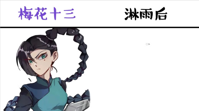 梅花十三在淋雨之后黑长直的头发很有范儿啊给托尼老师加鸡腿