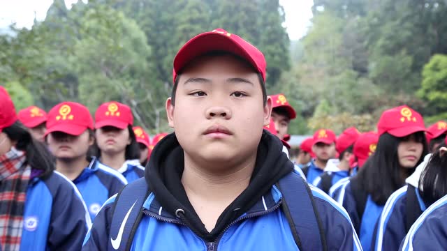 湘潭华鑫高级中学1000余师生井冈山研学实践活动