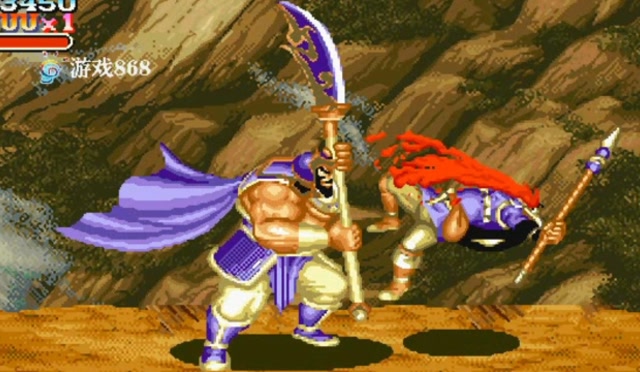 街机游戏:三国志2(吞食天地2) 晏明版