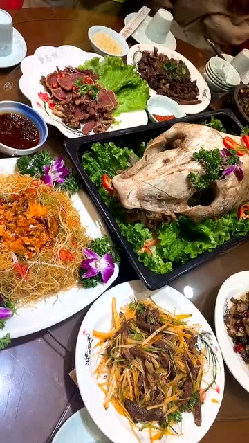 传说中的驴头宴,今天终于吃到了!