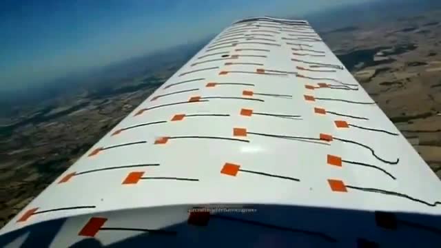 很直观的表现出当飞机接近临界迎角时,翼面气流的变化