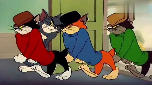 猫和老鼠:大表哥太强了,汤姆根本打不过,要请灭鼠小队来帮忙