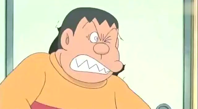 哆啦a梦:胖虎想要抓住透明人,结果却误伤了妈妈
