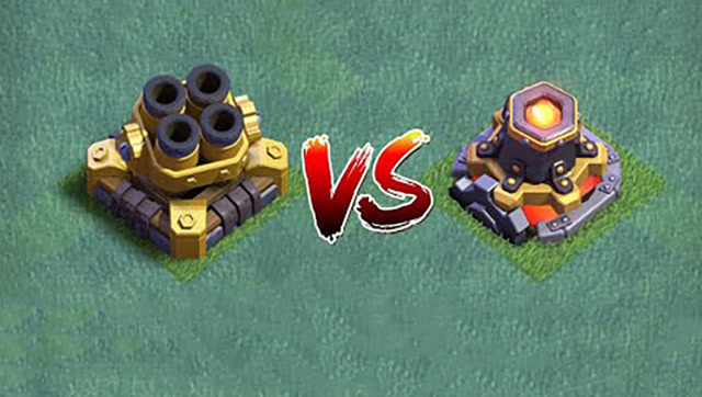 部落冲突:总以为迫击炮比发射器厉害,测试之后才知差距有多大!